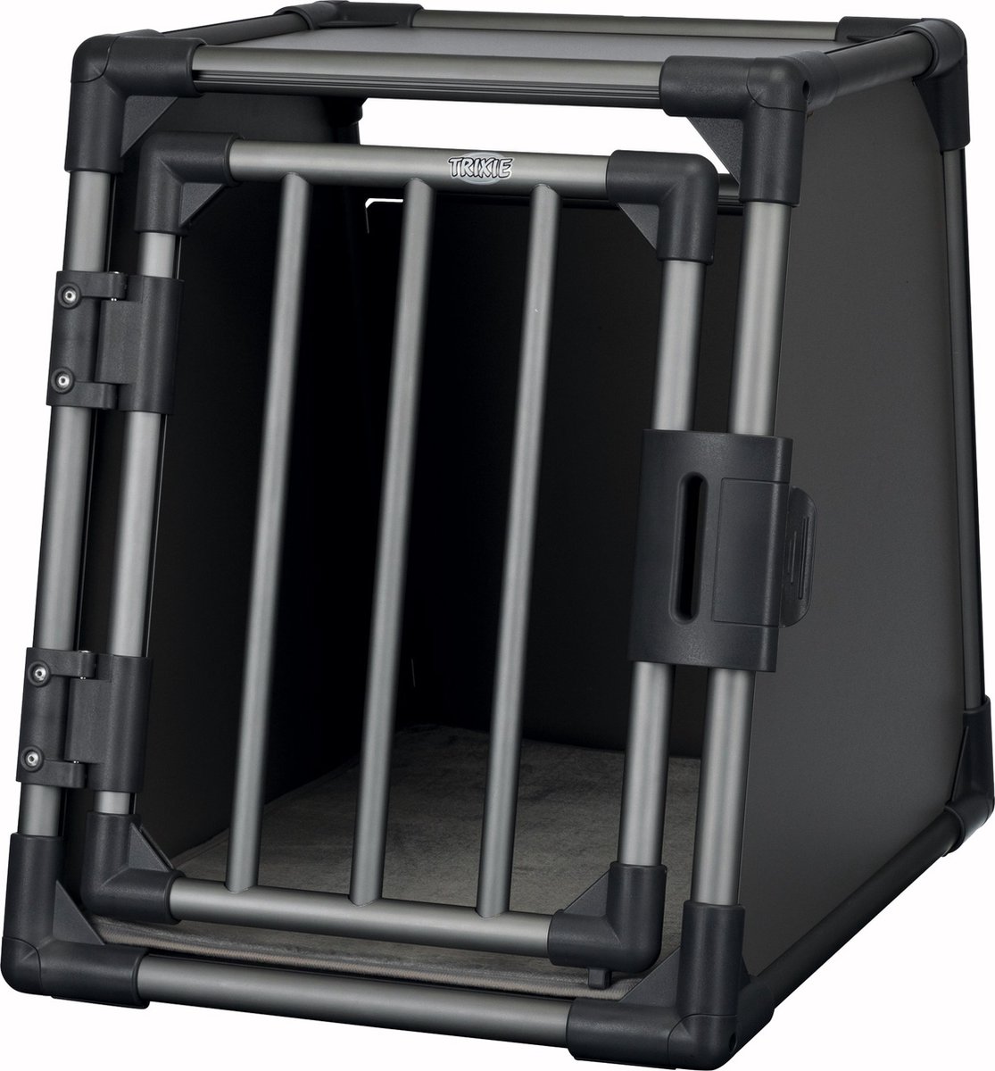 Bol.com Trixie Vervoersbox Aluminium Grafiet - S 61X48X56 CM aanbieding