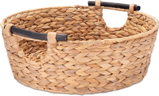Arinosa Deko-Schale Aus Zink – Shabby Chic, Rosa, Mit Holzgriffen, 18 X 11,5 X 10 Cm, Für Innen & Geschützt Draußen