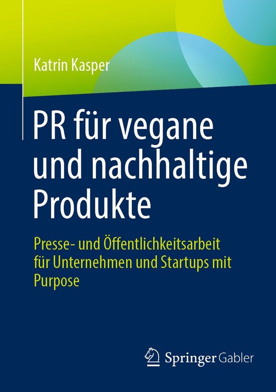 Business and Economics (German Language) - PR für vegane un ... - cover
