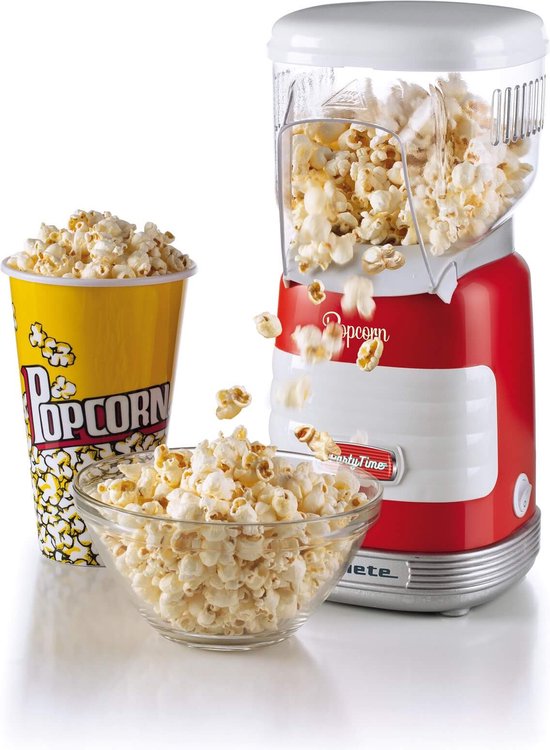 Ariete 2956 Popcorn Machine - Rood - Vetvrije Popcorn binnen 2 min — afbeelding 4