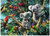 Ravensburger puzzel dieren Koalas in de boom - Puzzel - 500 stukjes - Vanaf 12 jaar