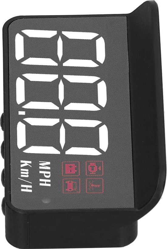 Gorgeri Universal 3.6in HD Car Headup Display GPS HUD Monitor