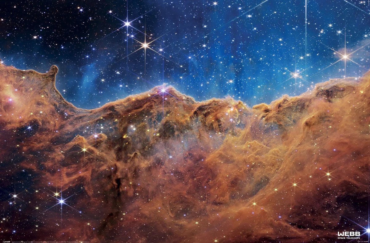 Pyramid Poster James Webb - Cosmic Cliffs 91,5x61cm Divers