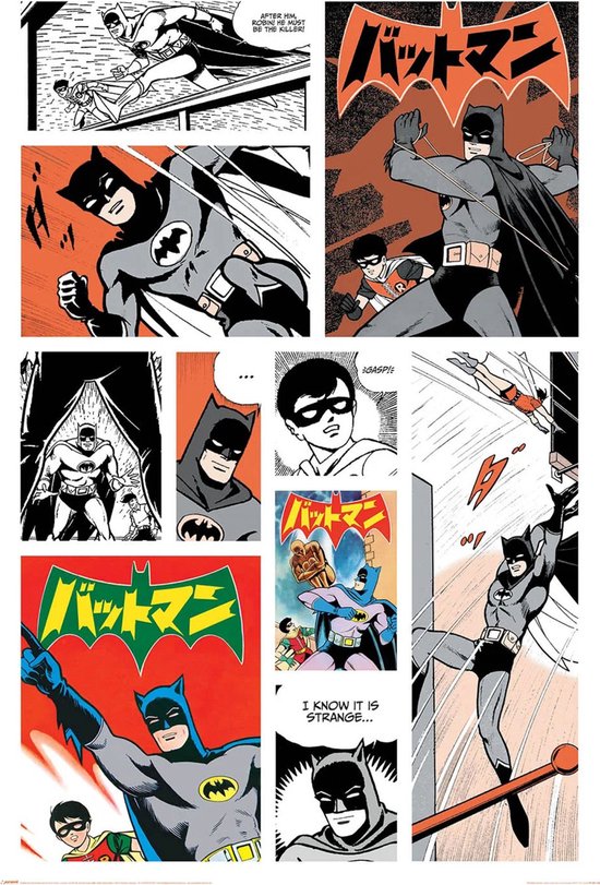 Poster Batman - Bat-Manga 61x91,5cm