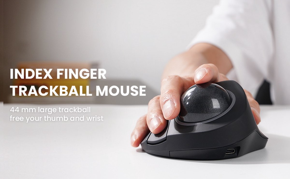 Orbit Optical Trackballmuis Scroll Ring