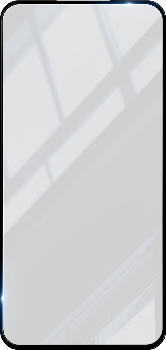 Akashi, getemperd glas beschermende folie Geschikt voor Samsung Galaxy A55 Hardheid 9H, Zwart