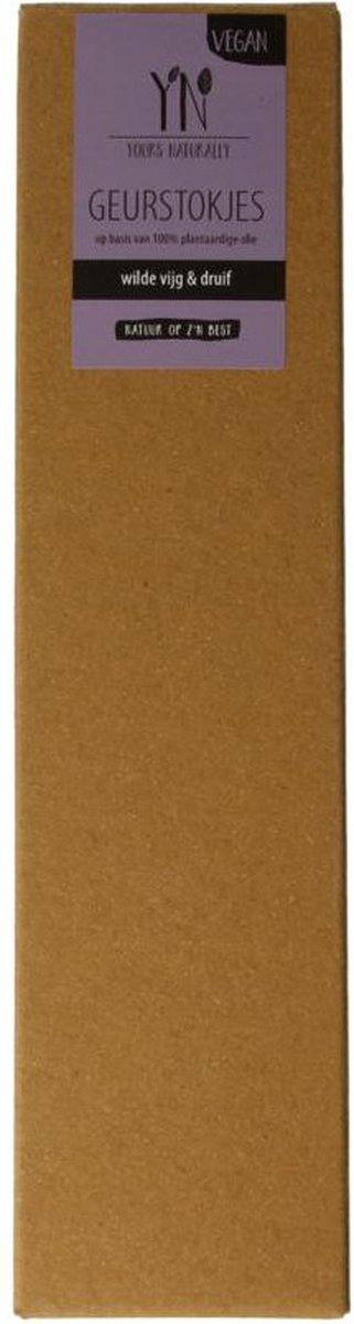 Yours Naturally Geurstokjes wilde vijg & druif 50 ml - Trendy