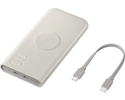Samsung Originele EB-U2510XU Wireless Battery Pack 10000mAh (2x USB-C) - Beige
