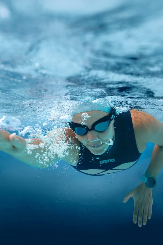 Arena Cobra Tri Mirror Swipe Brille (Grün