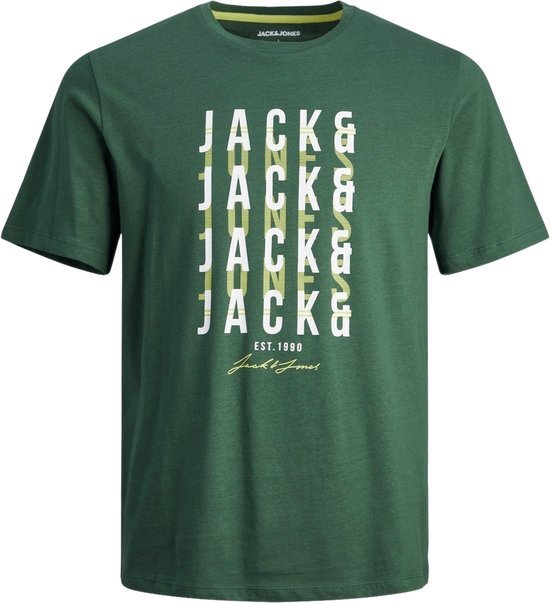 JACK & JONES Jcojungle T-Shirt Uomo | Girocollo In Cotone Con Stampa | Modello Base - 4
