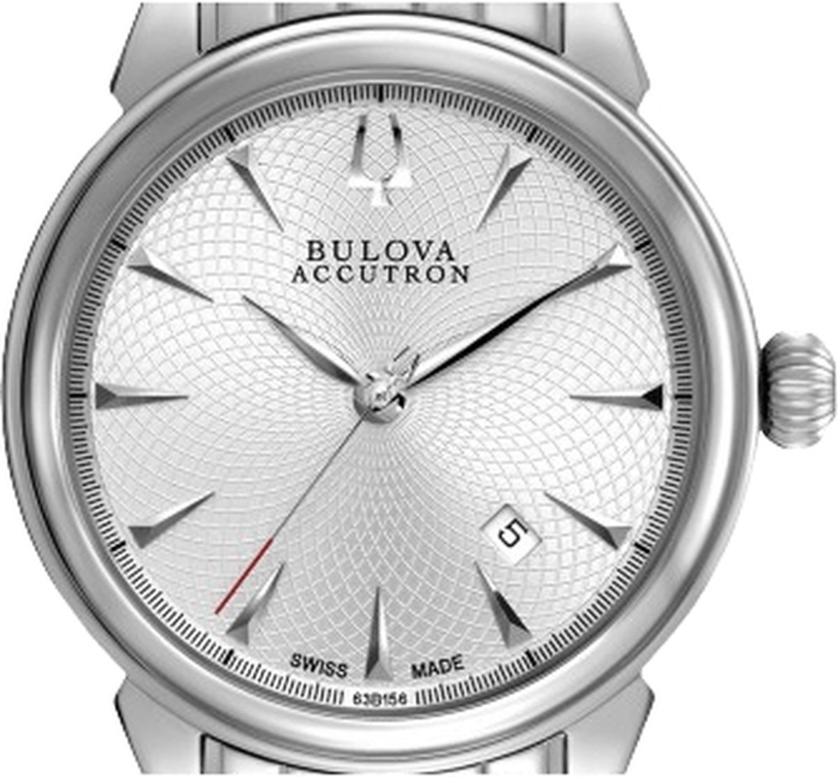 Bulova horloge 63B156 - Zilver