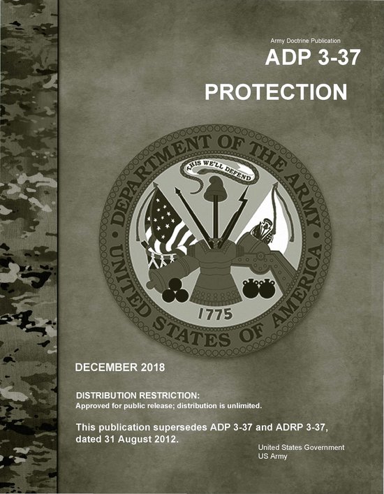 Army Doctrine Publication ADP 3-37 Protection December 2018 - cover
