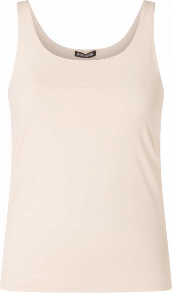 BASE LEVEL CURVY Yanne Tops - Light Beige - maat 4(54/56)