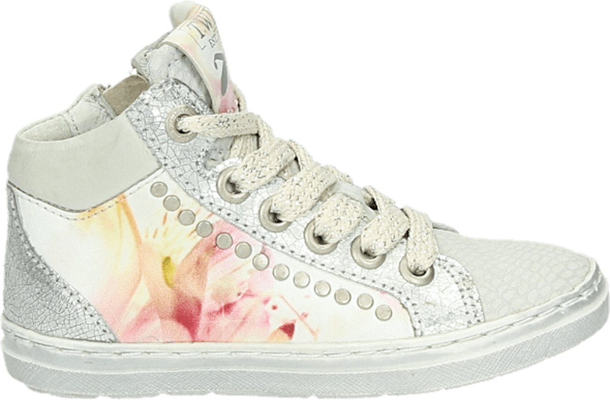 Ocra - D076 - Half-hoog - Kleur: Wit/beige - Maat: 22