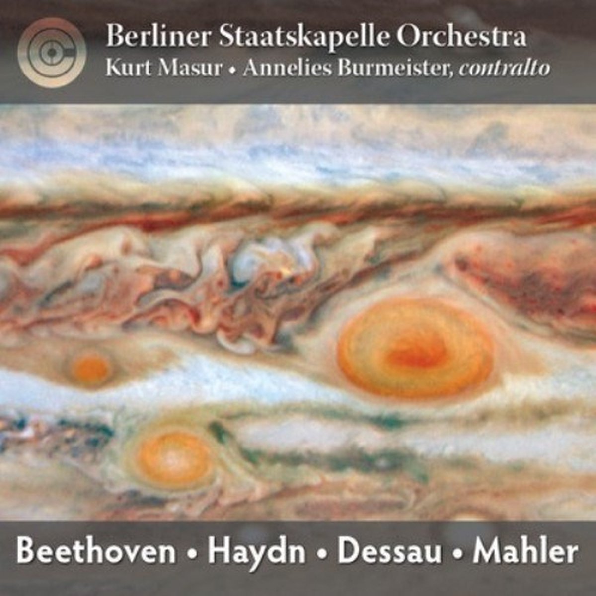 Annelies Burmeister, Berliner Staatskapelle Orchestra, Kurt Masur - Beethoven, Haydn, Dessau, Mahler (CD)