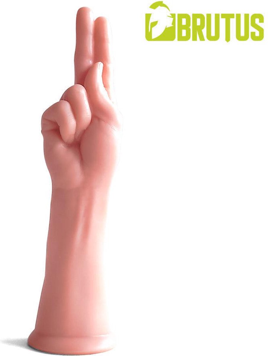 Goedkoopste Brutus - Fisting Dildo - PVC - Realistische Vuist Dildo - Lichte Huidskleur