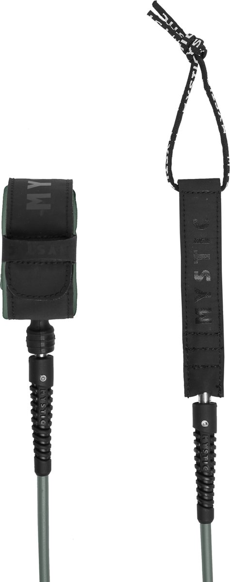Mystic Surf Leash - 2023 - Dark Olive - 8ft