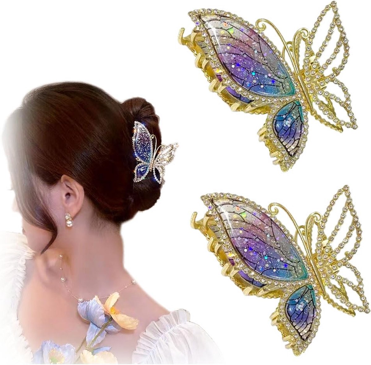 Blue hair accessories for wedding - België Blue hair accessories for wedding - België
