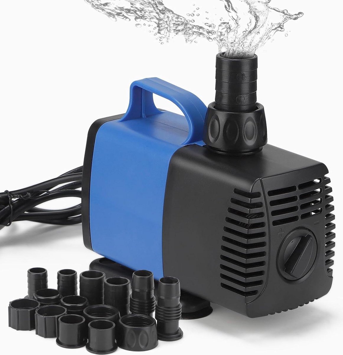 Pond Pump Filter Pump 4500 l h Water Pump Stream Pump with 5 Nozzles Aquarium Pump for Fountain Pump 45 W Fountain Pump High-Quality Performance