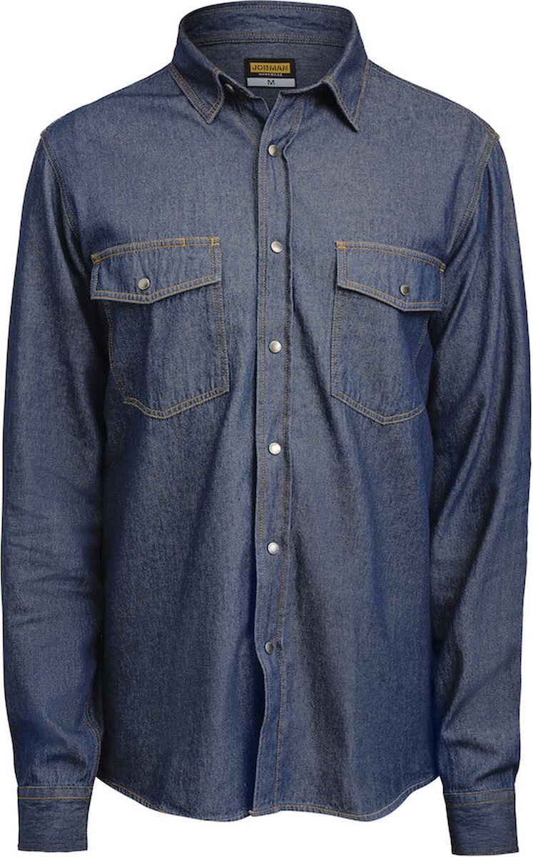 Jobman 5139 Denim Shirt 65513915 - Jeansblauw - XXL