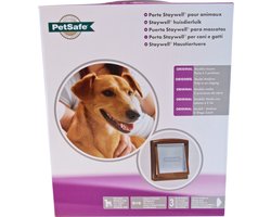 Petsafe Hondenluik 755- Medium -  Bruin/Tranparant