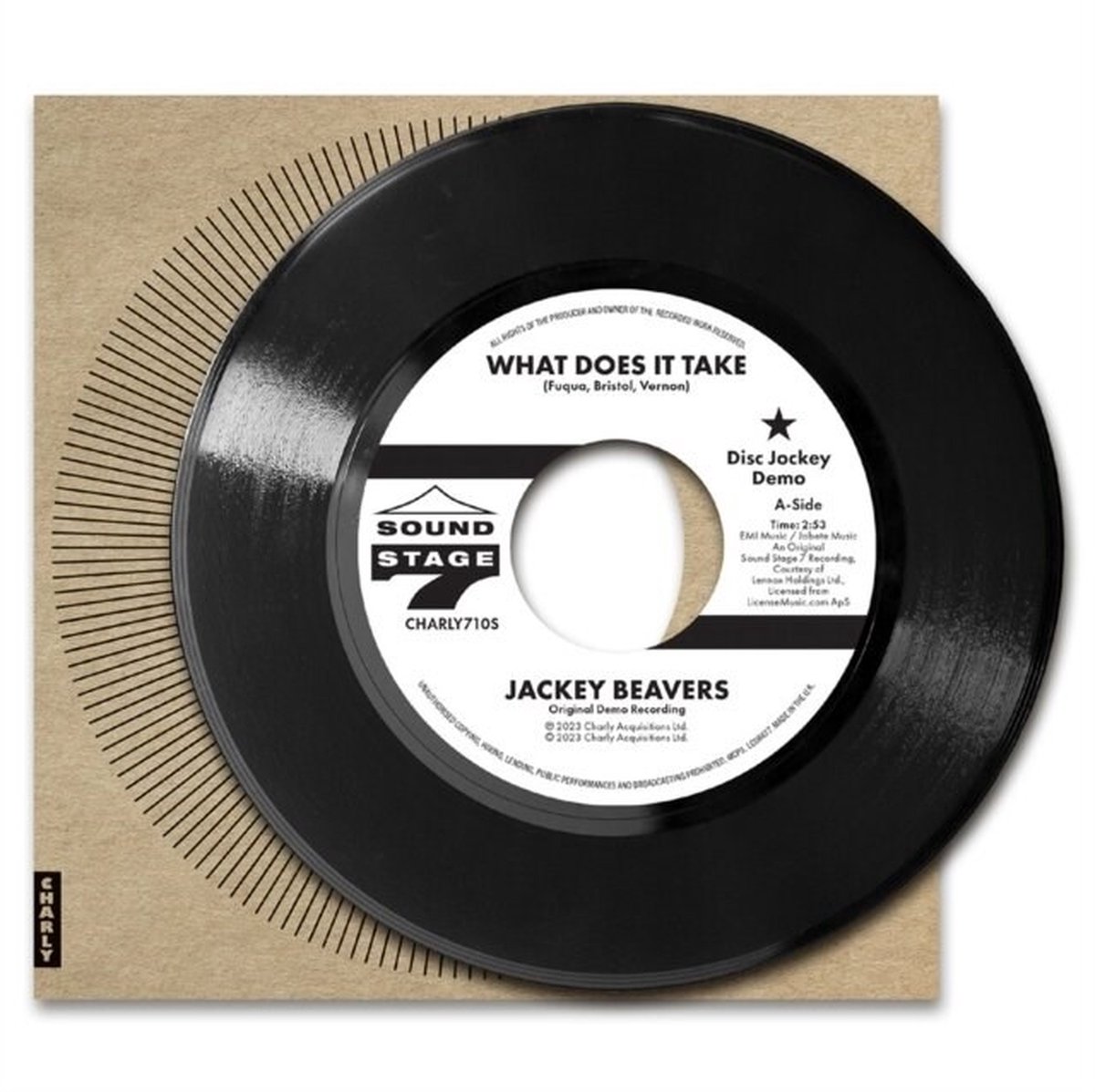 Jackey Beavers - What Does It Take (Orig Demo) / Lover Come Back (Alt Take) (7" Vinyl Single)