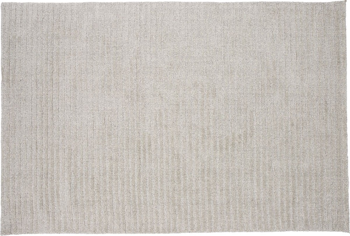 Milton vloerkleed 230x162cm lichtgrijs.