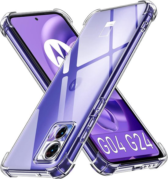 Asuwish Phone Case for Motorola Moto G04/G04s/G24/E
