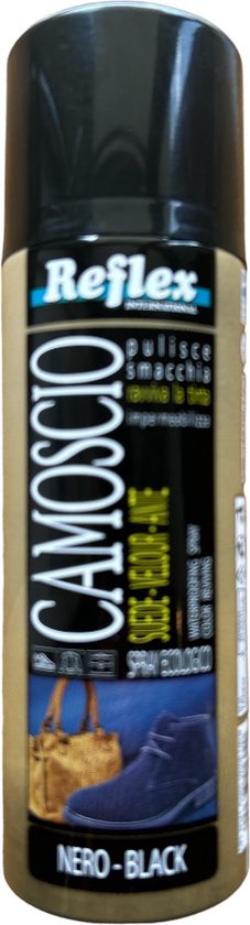 Zwarte suede spray sale