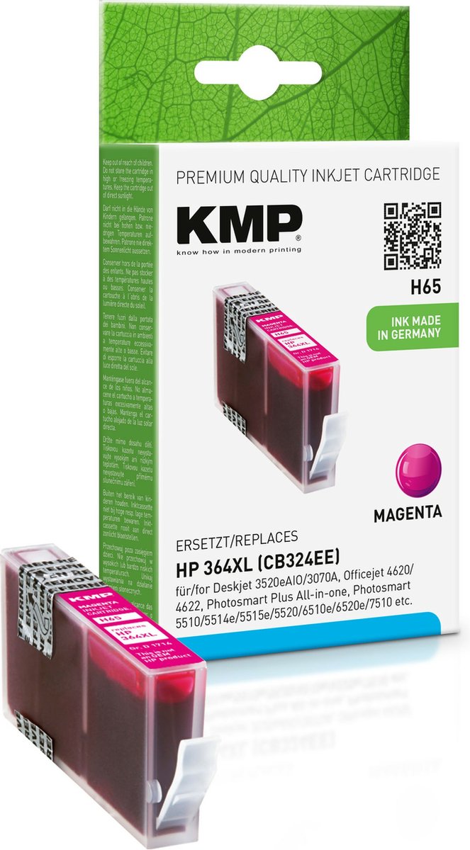 KMP H65 - Inktcartridge / Magenta