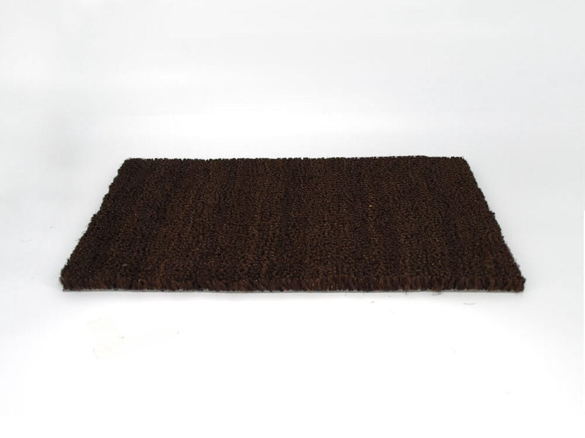 Deurmat Kokos - Deurmat Binnen - Bruin - 60 x 80 cm - Antislip rug - Slijtvast