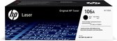 HP 106A - Tonercartridge - Origineel - Standaard Capaciteit - Zwart