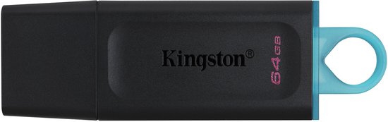 Kingston Technology DataTraveler Exodia lecteur USB flash 64 Go USB Type-A 3.2 Gen 1 (3.1 Gen 1) Noir