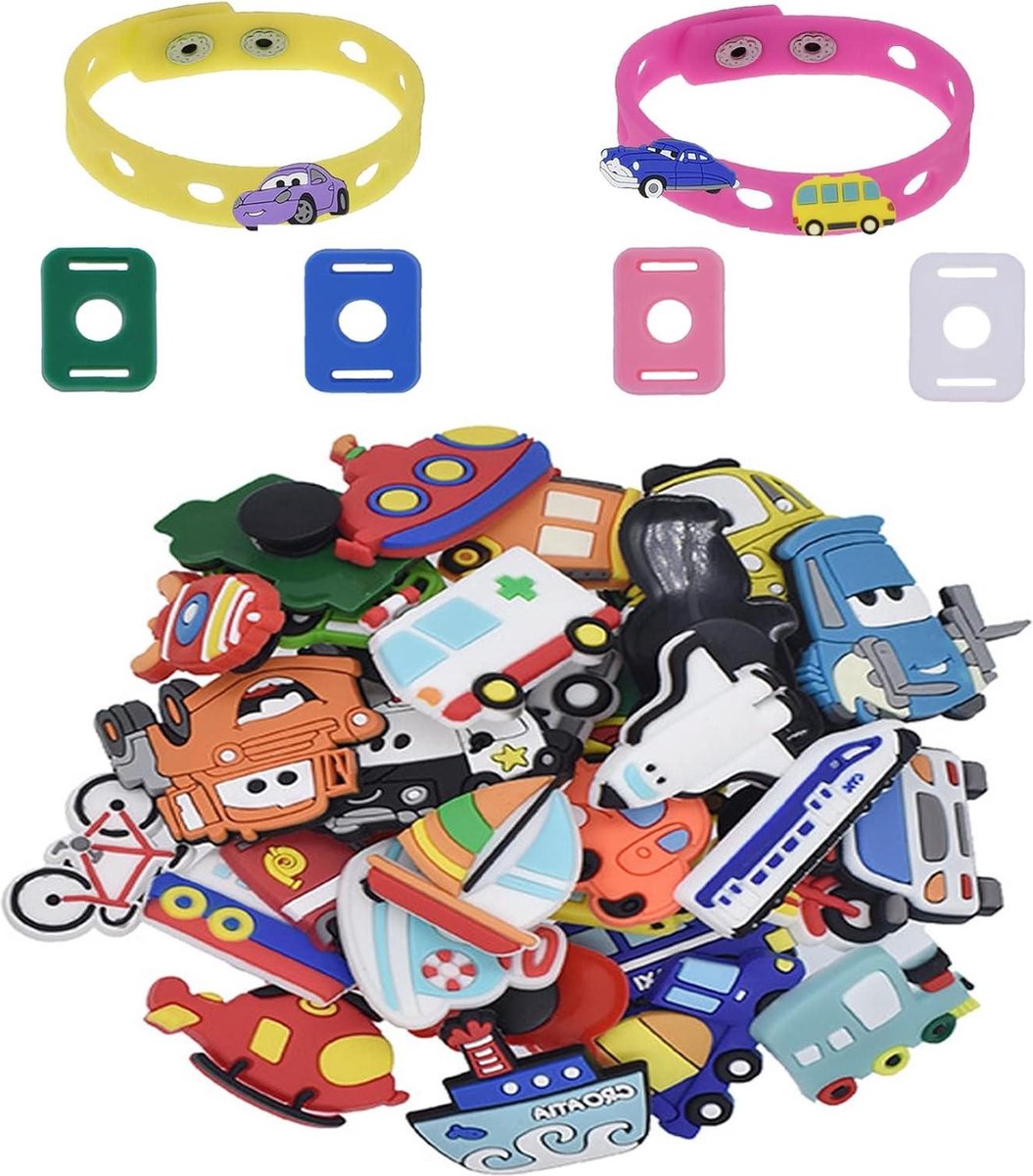 42 Charms De Chaussures En PVC Mignons - Déco Animée Pour Filles Et Adultes