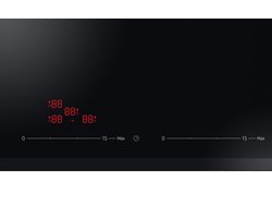 Samsung NZ84C6057KK - Inbouw elektrische kookplaat - 80 cm - 4 zone s - Flexibele kookzones