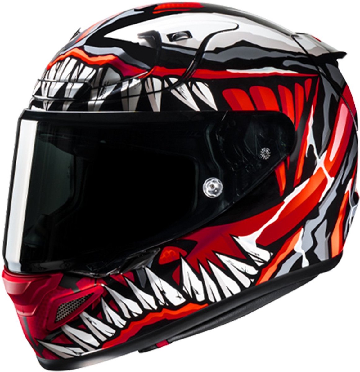 HJC RPHA 12 Maximized Venom Marvel Red Black XXL - Maat 2XL - Helm