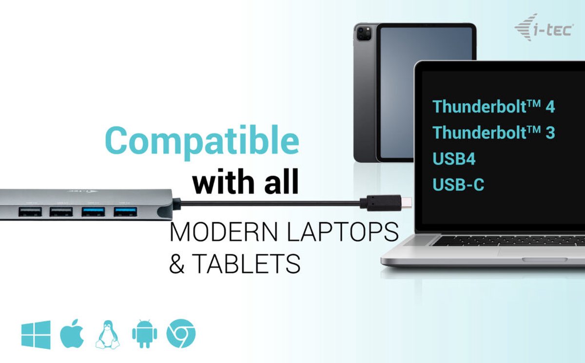 i-tec Technologies s.r.o. i-tec - USB-C Metal Nano - 2× Display Docking Station dual 4K thumbnail 6