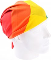 Regenboog print  bandana hoofddoek 54 x 54 cm