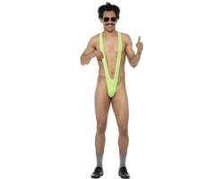 Borat mankini - mini zwempak onderbroek - vrijgezellenfeest - groen