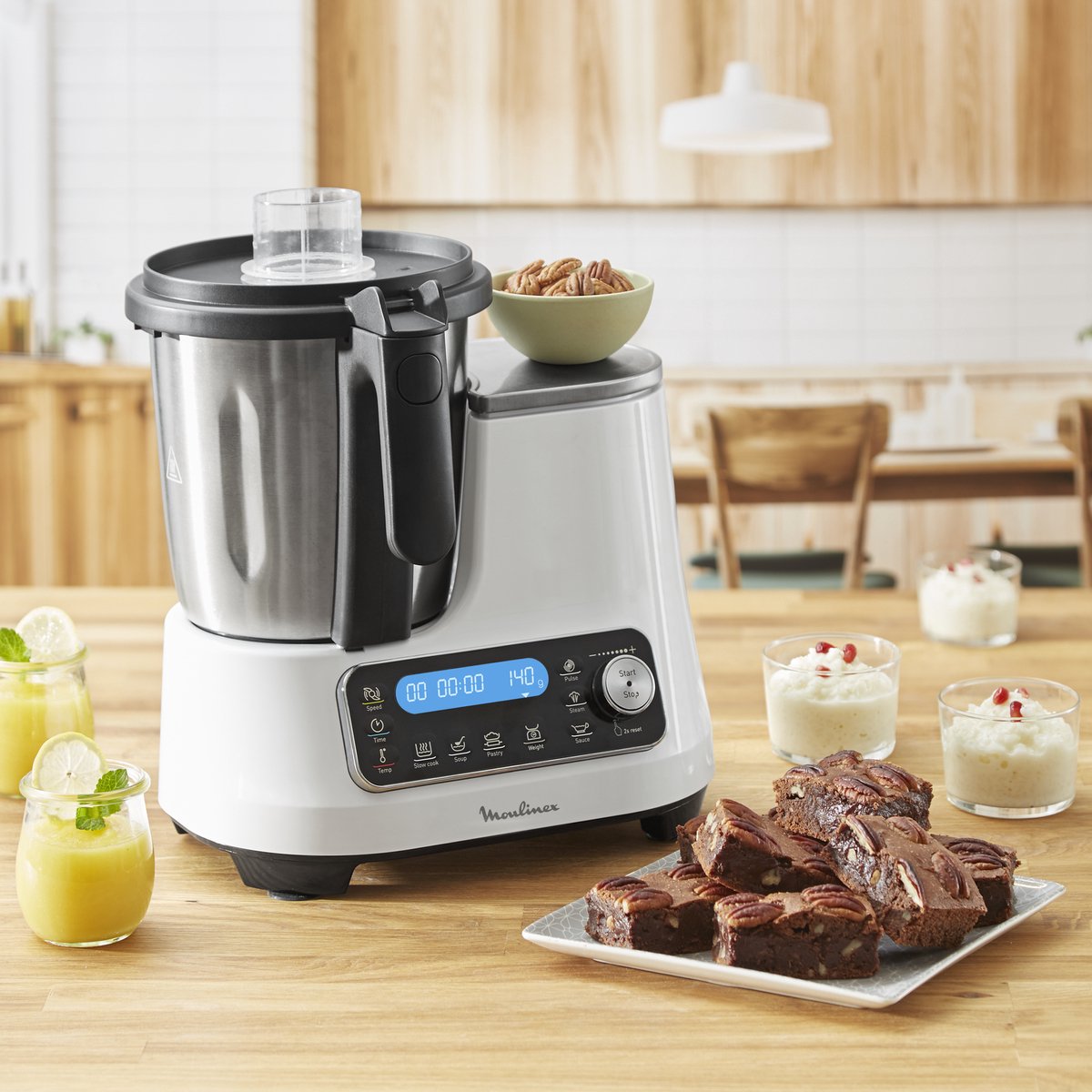 Moulinex Click Chef HF452 - 1400W voedselverwerker met 2L netto thumbnail 4