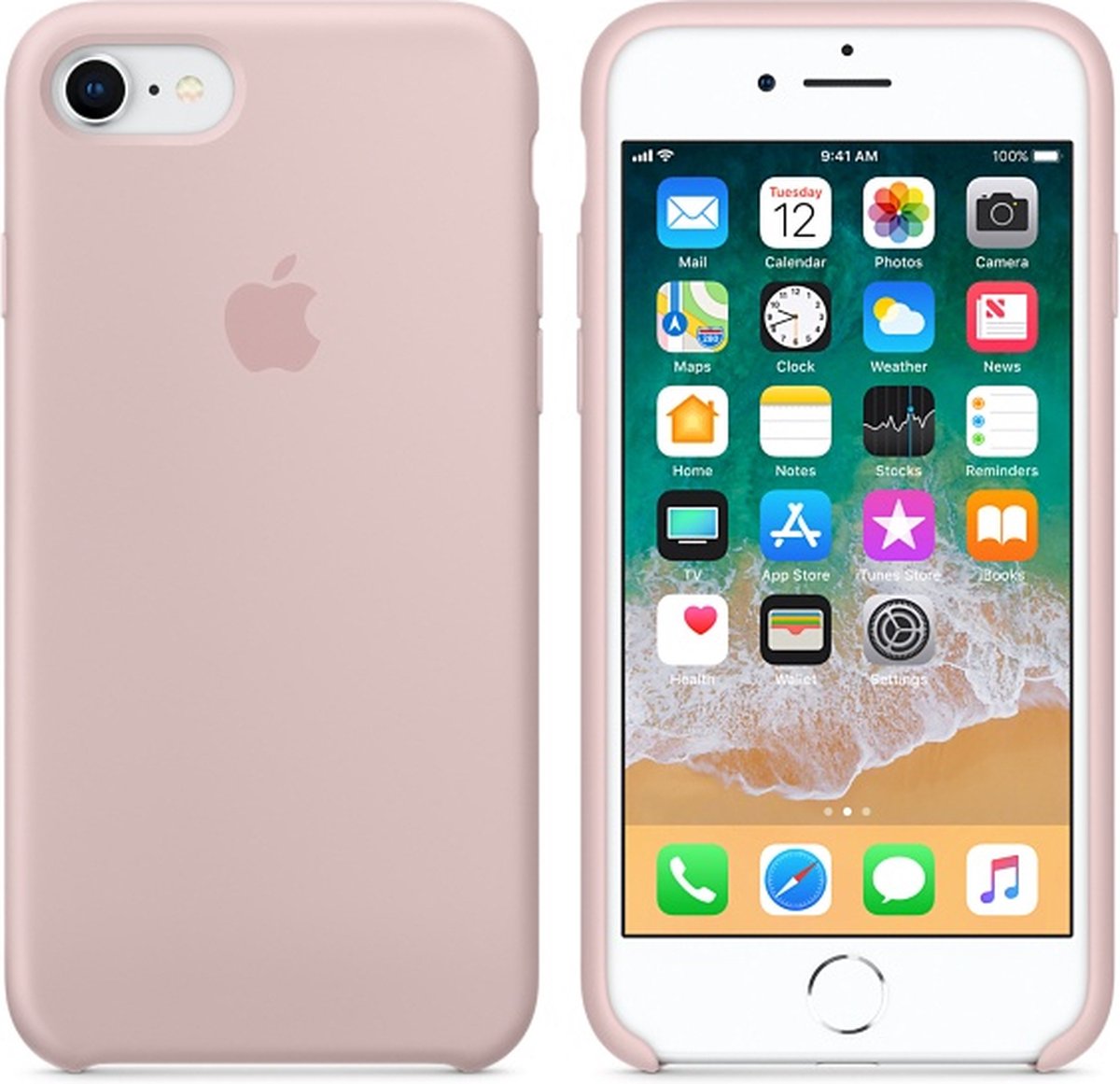 Apple - Siliconen Hoesje - iPhone 7/8/SE(2020) - Roze