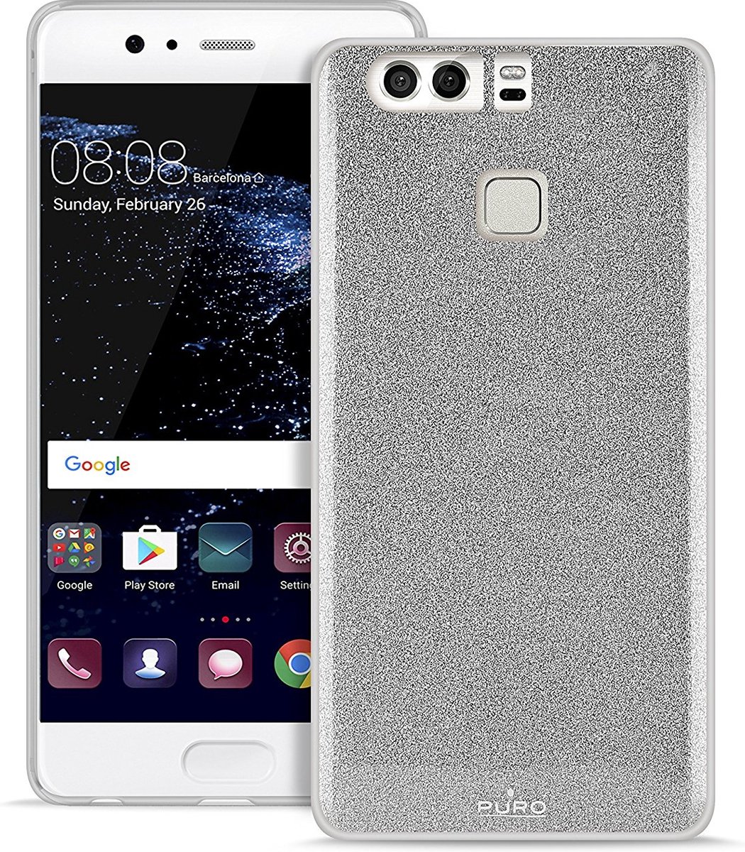 PURO Shine mobiele telefoon behuizingen Hoes Zilver