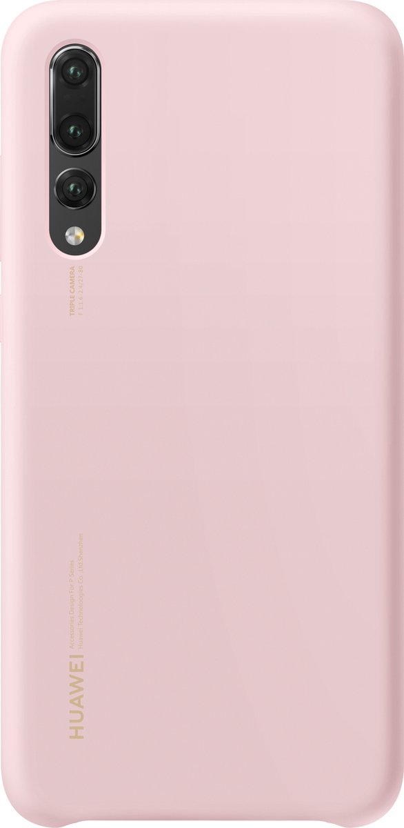 Huawei Silicon Protective Case voor de Huawei P20 Pro - Roze