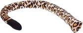 Verkleed/speelgoed luipaard/panter staart 68 cm