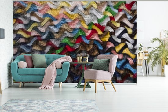 Papier peint photo peint photo vinyle - Oeuvre tressée largeur 360 cm x hauteur 240 cm - Tirage photo sur papier peint (disponible en 7 tailles)