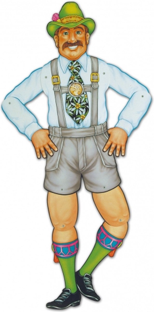 Afbeelding van product Merkloos / Sans marque  Mr. Oktoberfest wanddecoratie
