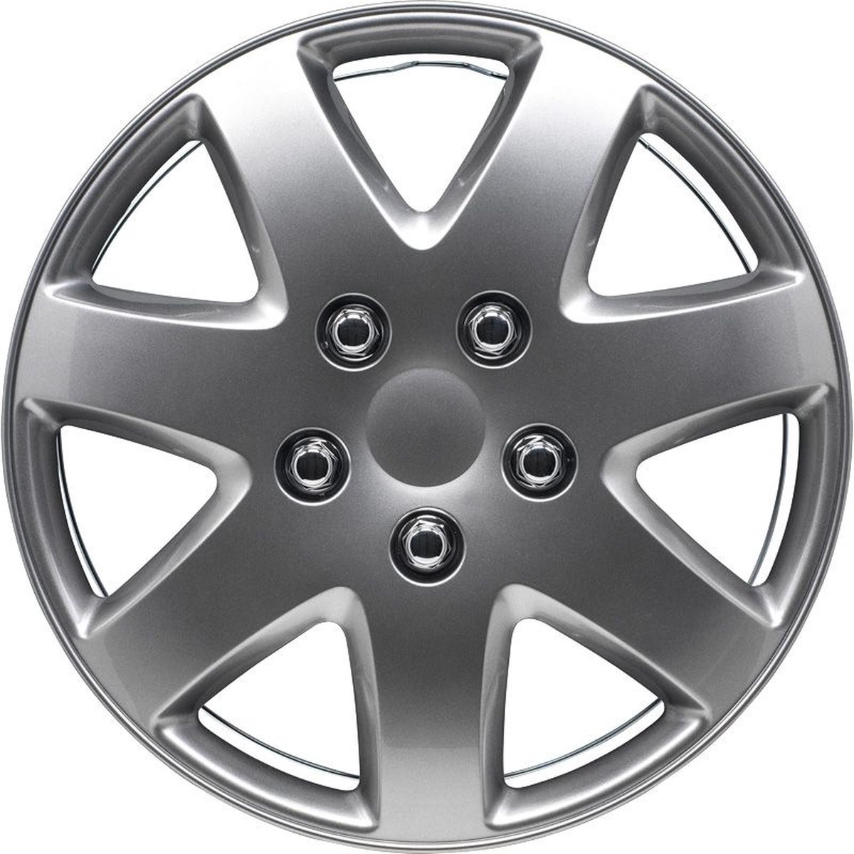 Autostyle Wieldoppen Michigan 15 Inch Abs Gunmetal Set Van 4