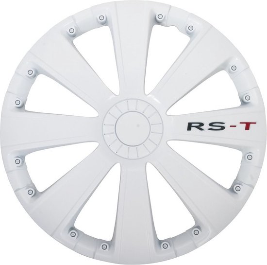 Autostyle Wieldoppen Rs-t 14 Inch Abs Wit Set Van 4