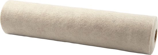 Rouleau de feutre beige, 500 x 45 cm.