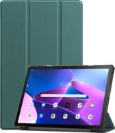 iMoshion Tablet Hoes Geschikt voor Lenovo Tab M10 Plus (3rd gen) - iMoshion Trifold Bookcase - Donkergroen